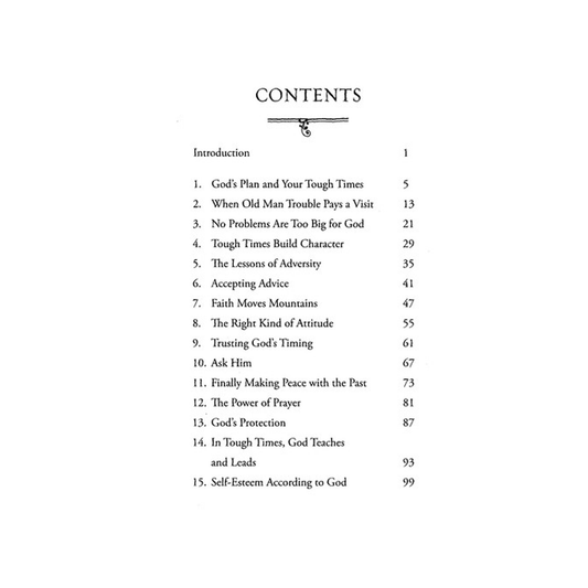 Overcoming Tough Times: God's Answer to Every Situation